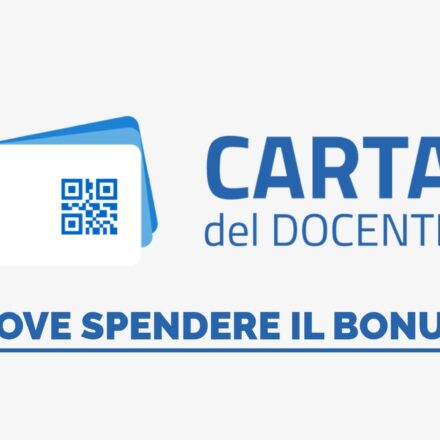 Carta del Docente dove spendere il tuo buono